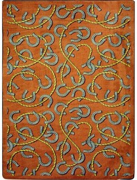 Joy Carpets Kaleidoscope Rodeo Rust